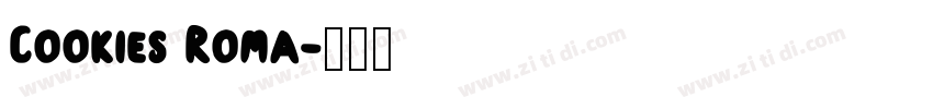Cookies Roma字体转换